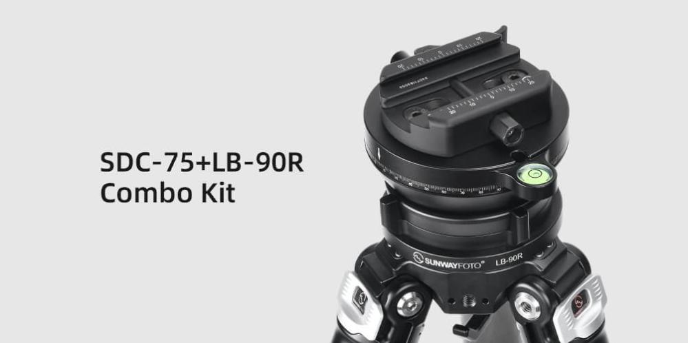  Sunwayfoto SDC-75 feste for Picatinny og Arca Swiss Rask levering fra Sverige.