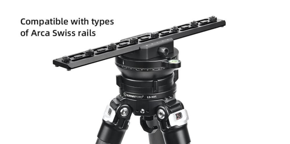 Sunwayfoto SDC-75 feste for Picatinny og Arca Swiss Rask levering fra Sverige.