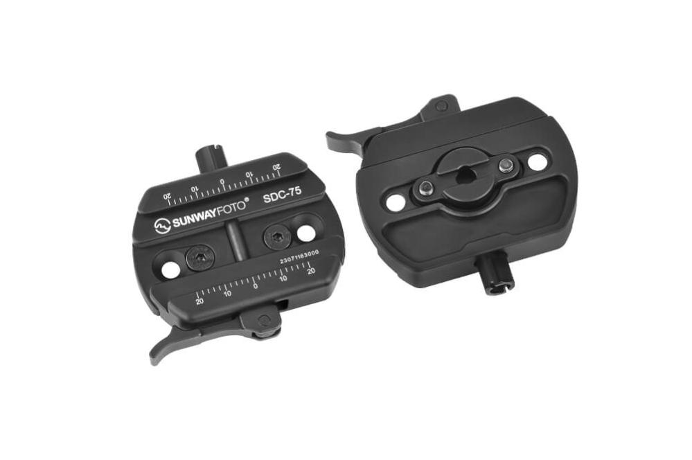  Sunwayfoto SDC-75 feste for Picatinny og Arca Swiss Rask levering fra Sverige.