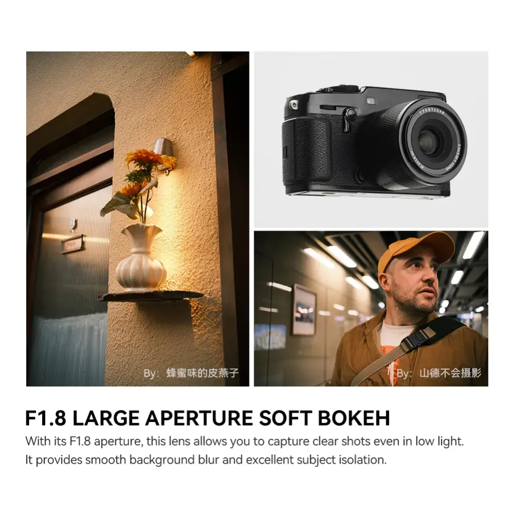 TTArtisan TTartisan 35 mm f / 1,4 objektiv APS-C for Fujifilm X