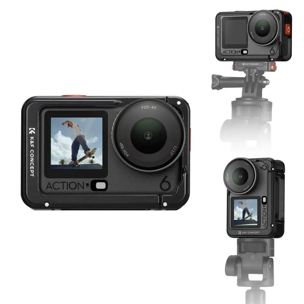  K&F Concept kamerabur for DJI Osmo Action 6 Rask levering fra Sverige.