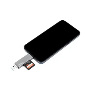  JJC CR-UTC3II USB 3.0 minnekortleser for SD & microSD Rask levering fra Sverige.
