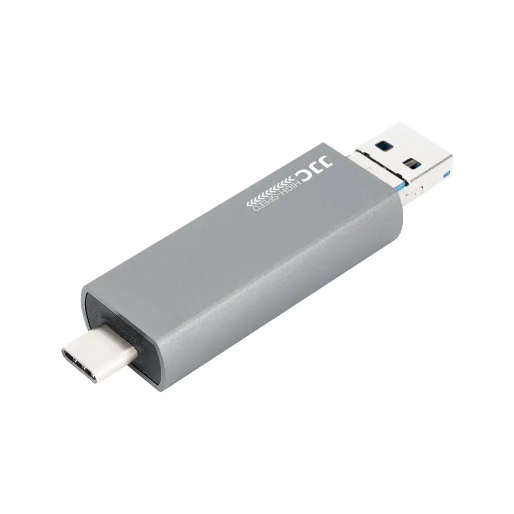  JJC CR-UTC3II USB 3.0 minnekortleser for SD & microSD Rask levering fra Sverige.