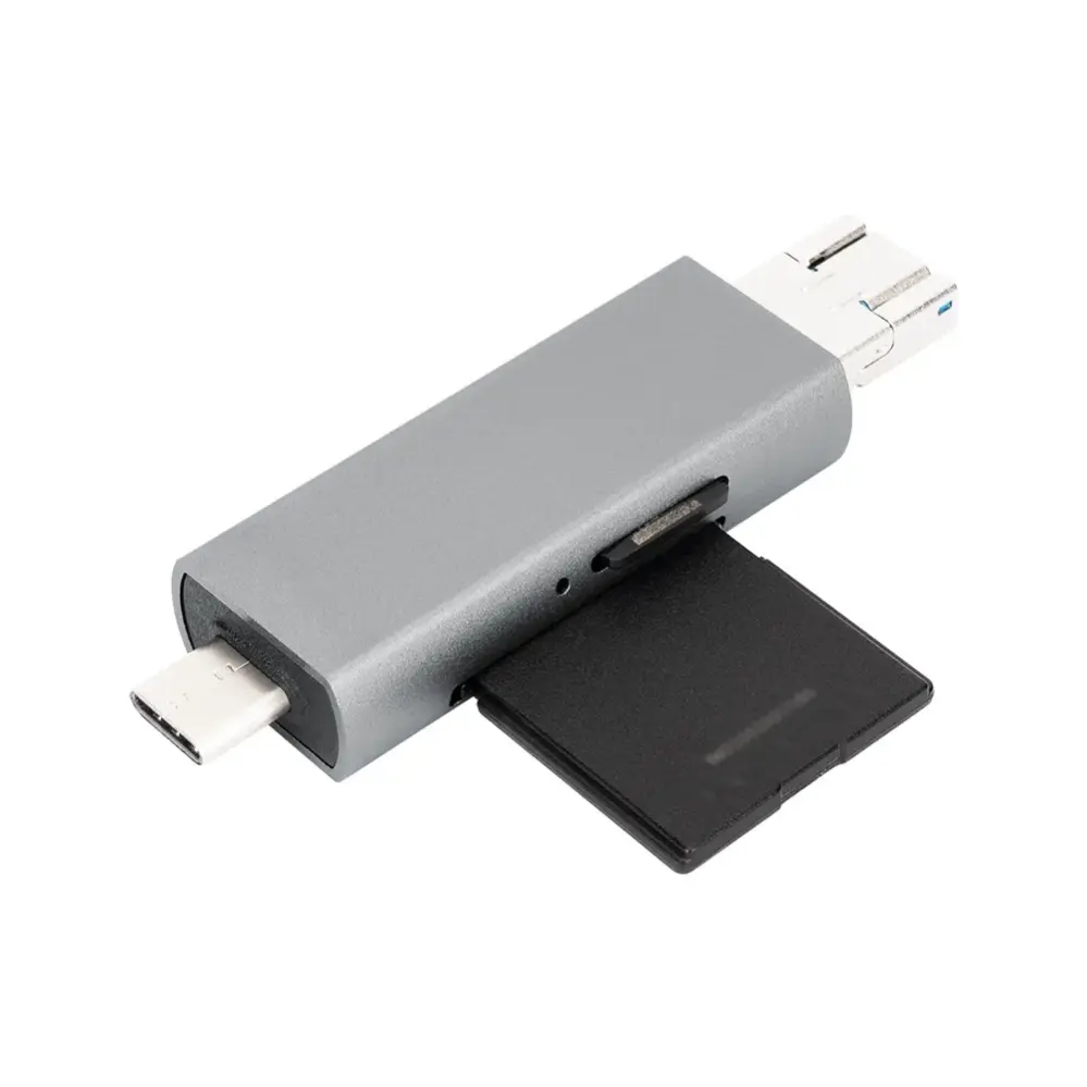  JJC CR-UTC3II USB 3.0 minnekortleser for SD & microSD Rask levering fra Sverige.