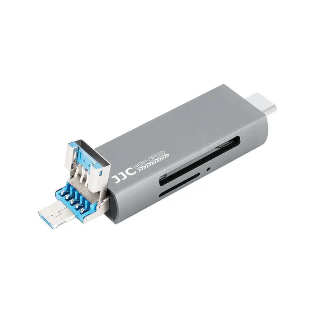  JJC CR-UTC3II USB 3.0 minnekortleser for SD & microSD Rask levering fra Sverige.