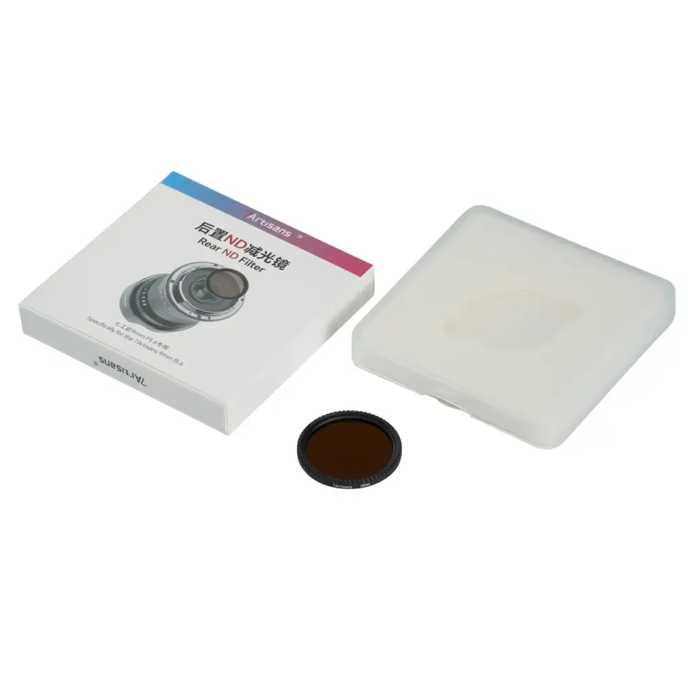  7Artisans ND64 bakre filter för 9mm f/5.6 objektiv Rask levering fra Sverige.