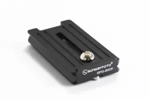 Sunwayfoto Sunwayfoto DPG-80DR Hurtigplate 80mm Arca Swiss med kantstøtte