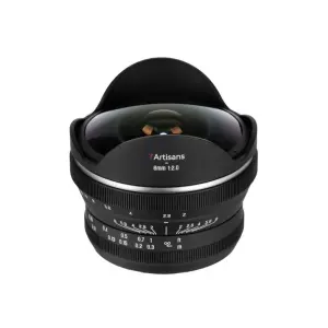  7Artisans 6mm f/2.0 &ndash; extremt fisheye-objektiv f&ouml;r Fujifilm X (APS-C) Rask levering fra Sverige.