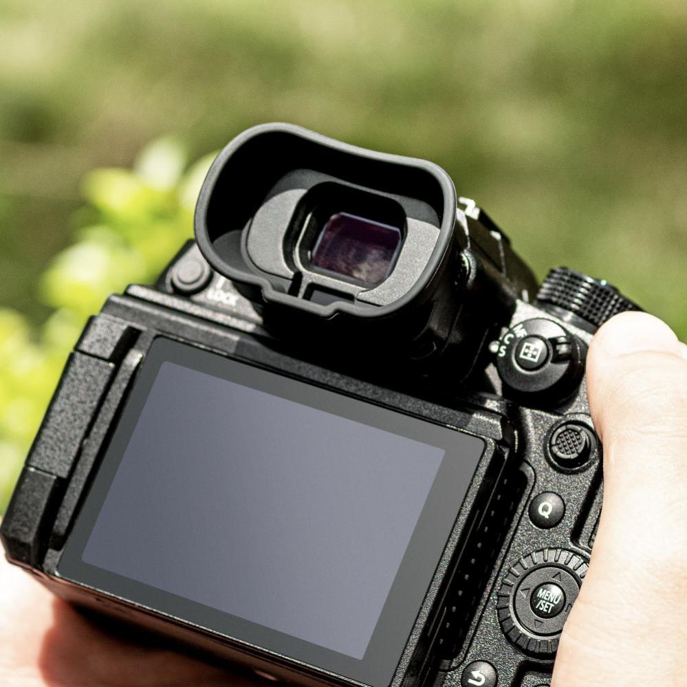  Kiwifotos lang øyemusling for Panasonic DC-GH6, GH5S, GH5 Rask levering fra Sverige.