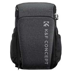 K&F Concept K&f concept grå kameraryggsekk alpha 23l med regndeksel