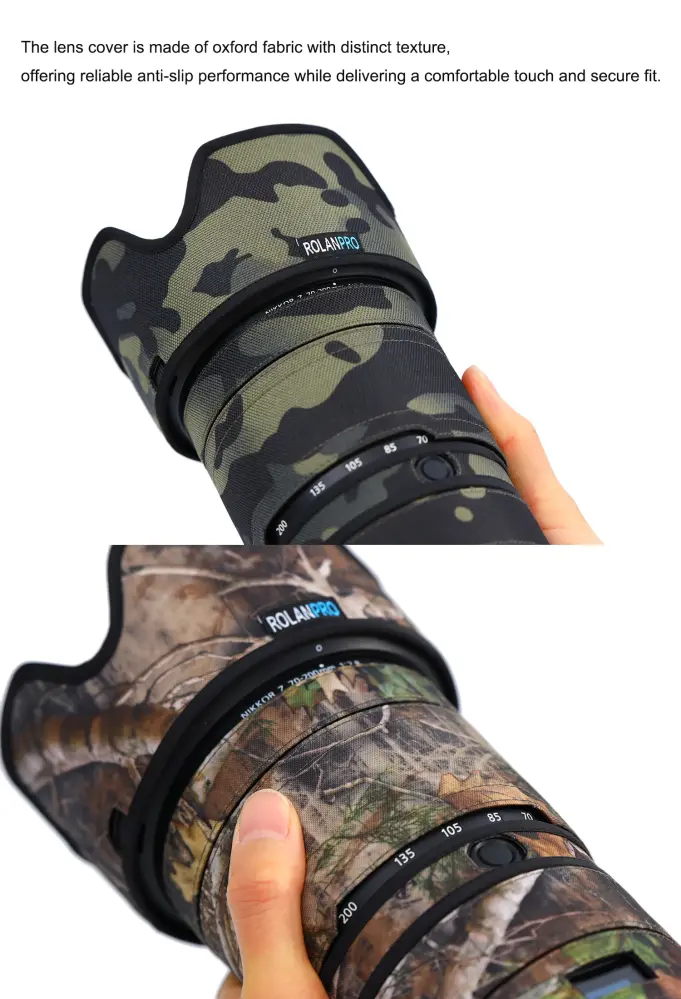  Rolanpro objektivbeskyttelse for Nikon Nikkor Z 70-200mm f/2.8 VR S Gen 1 Rask levering fra Sverige.