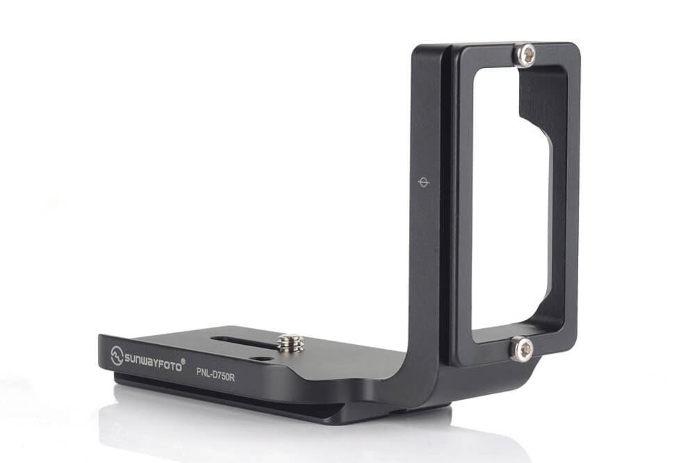  Sunwayfoto l-bracket for Nikon D750 Rask levering fra Sverige.