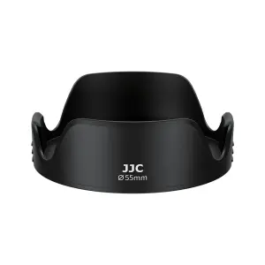  JJC LH-Q55 solblender med adapterring &ndash; beskytter mot str&oslash;lys og st&oslash;t Rask levering fra Sverige.