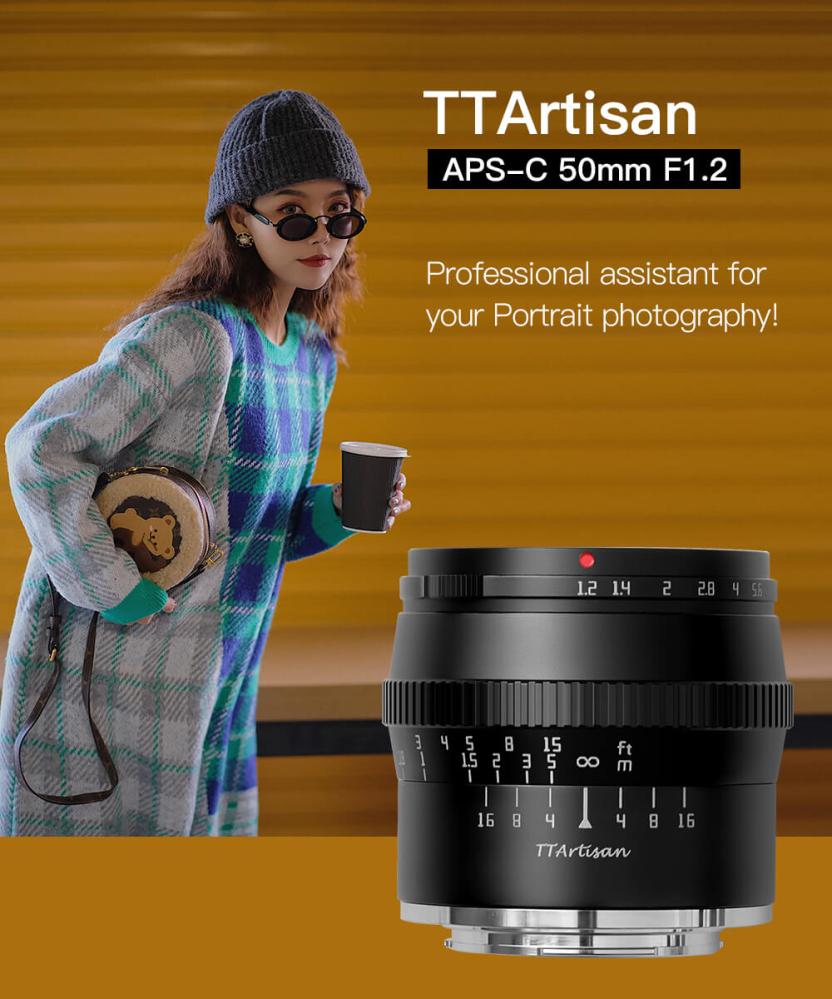 TTArtisan TTArtisan 50mm f/1.2 objektiv APS-C for Nikon Z