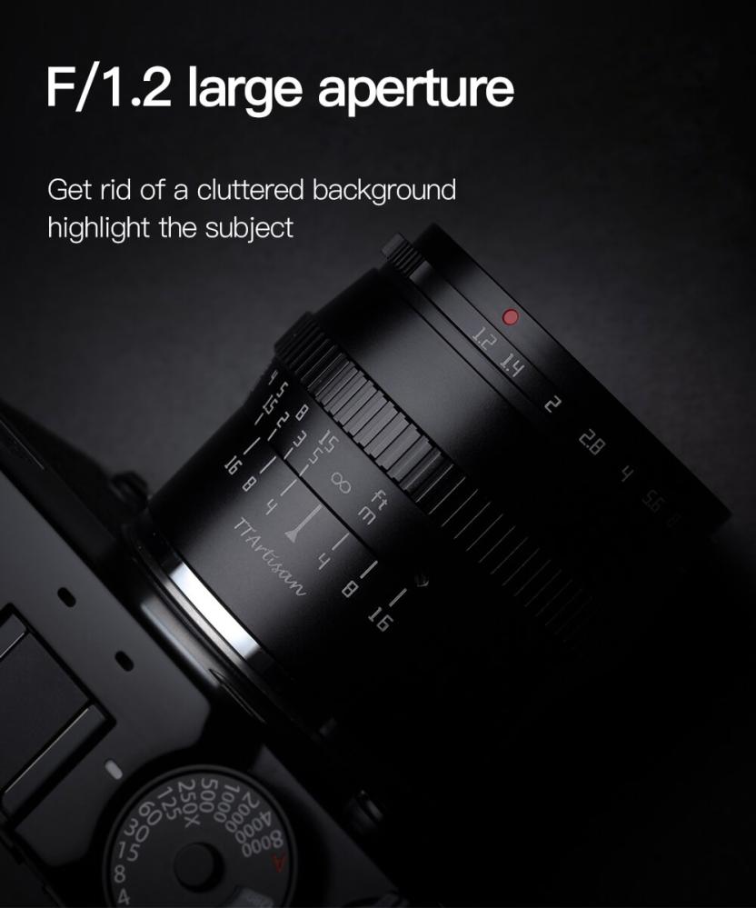TTArtisan TTArtisan 50mm f/1.2 objektiv APS-C for Nikon Z