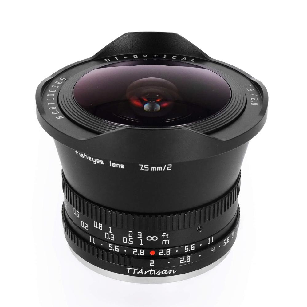 TTArtisan TTArtisan 7.5mm f/2.0 Fisheye-objektiv for Nikon Z APS-C