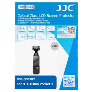  JJC Skjermbeskytter 2st for Osmo Pocket 3 optisk glass 9H Rask levering fra Sverige.