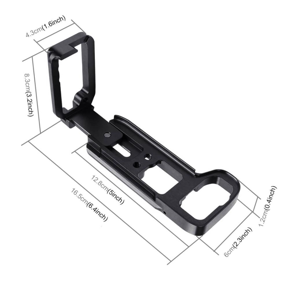  Puluz L-Bracket for Sony A9, Sony A7R III Rask levering fra Sverige.