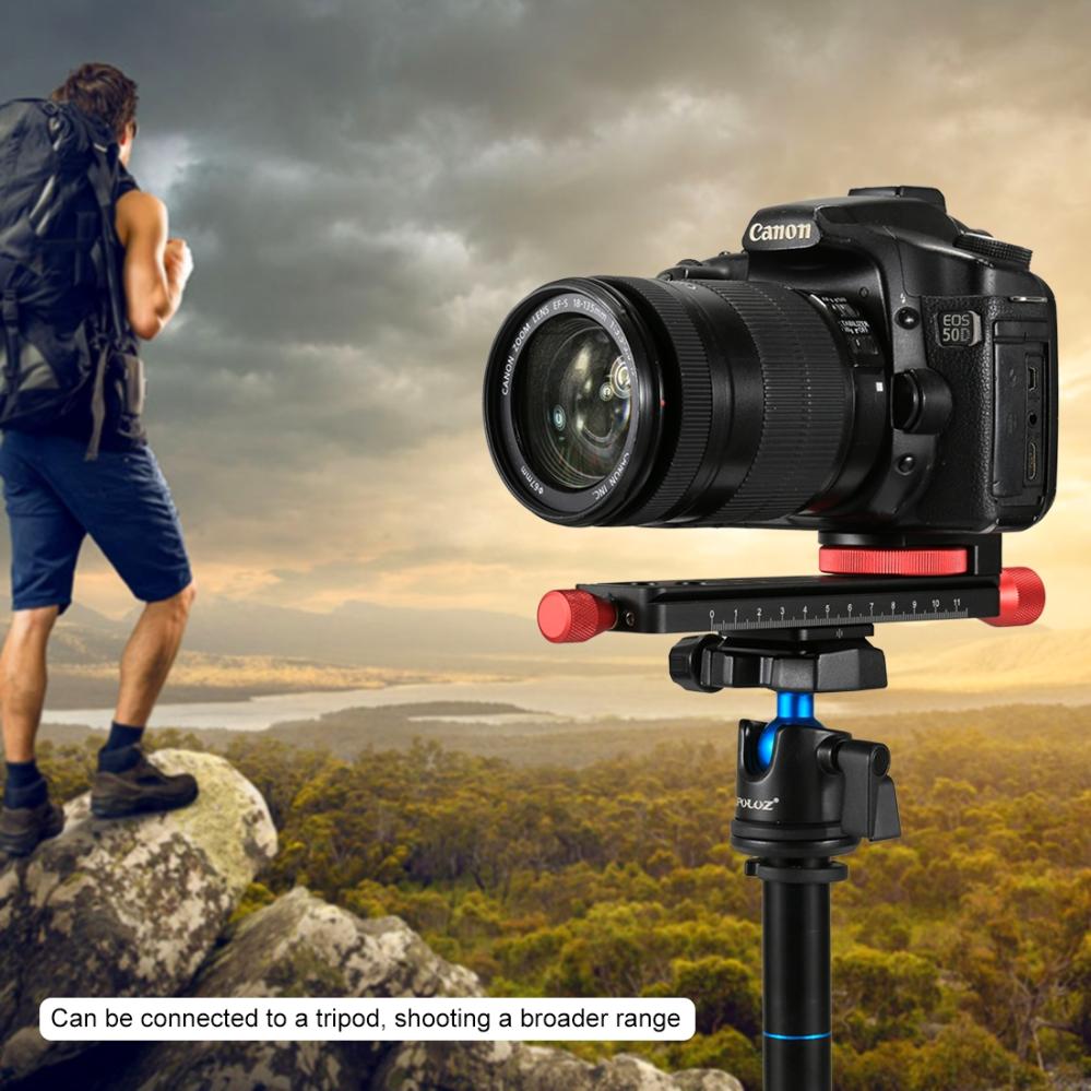 Puluz Puluz Makroplate med skyvekontroll for nærbildefotografering