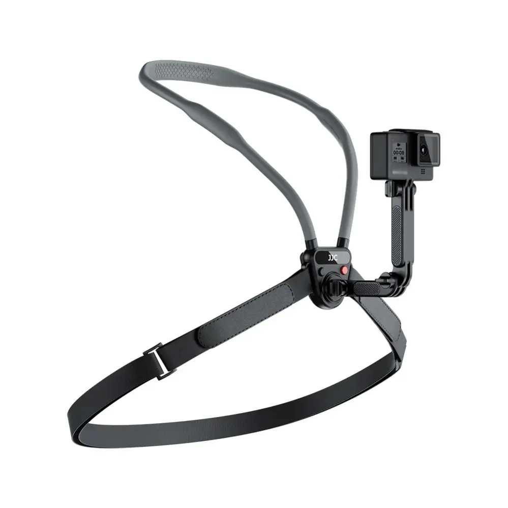  JJC MNM-UN1 BLACK nakkeholder for actionkamera og mobil Rask levering fra Sverige.