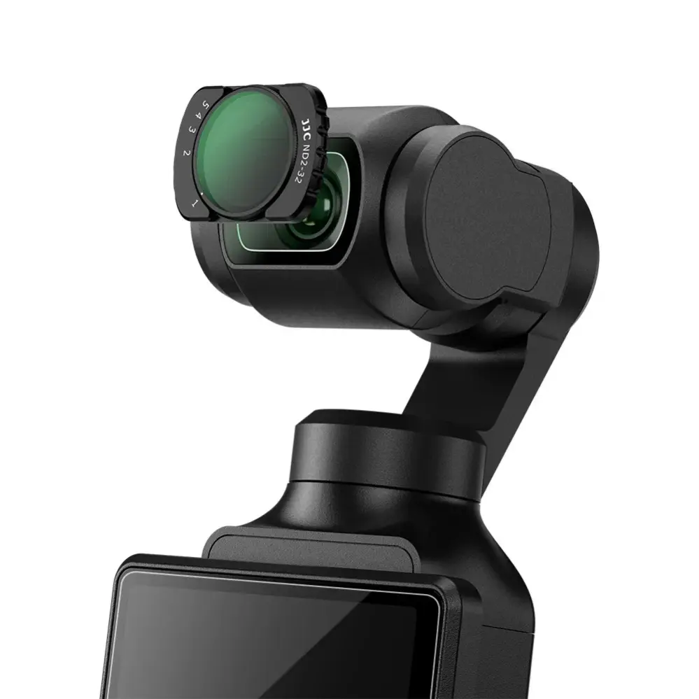  JJC filtersett CPL, ND2-ND32, ND64-ND1000 & Black Mist for DJI Osmo Pocket 4/3 Rask levering fra Sverige.