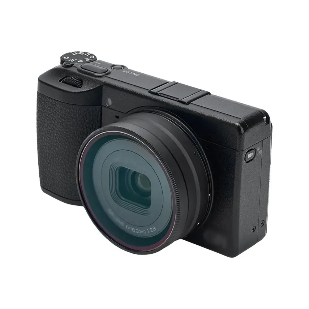  JJC F-WG4 UV-filter med multicoating for Ricoh GR IV Rask levering fra Sverige.