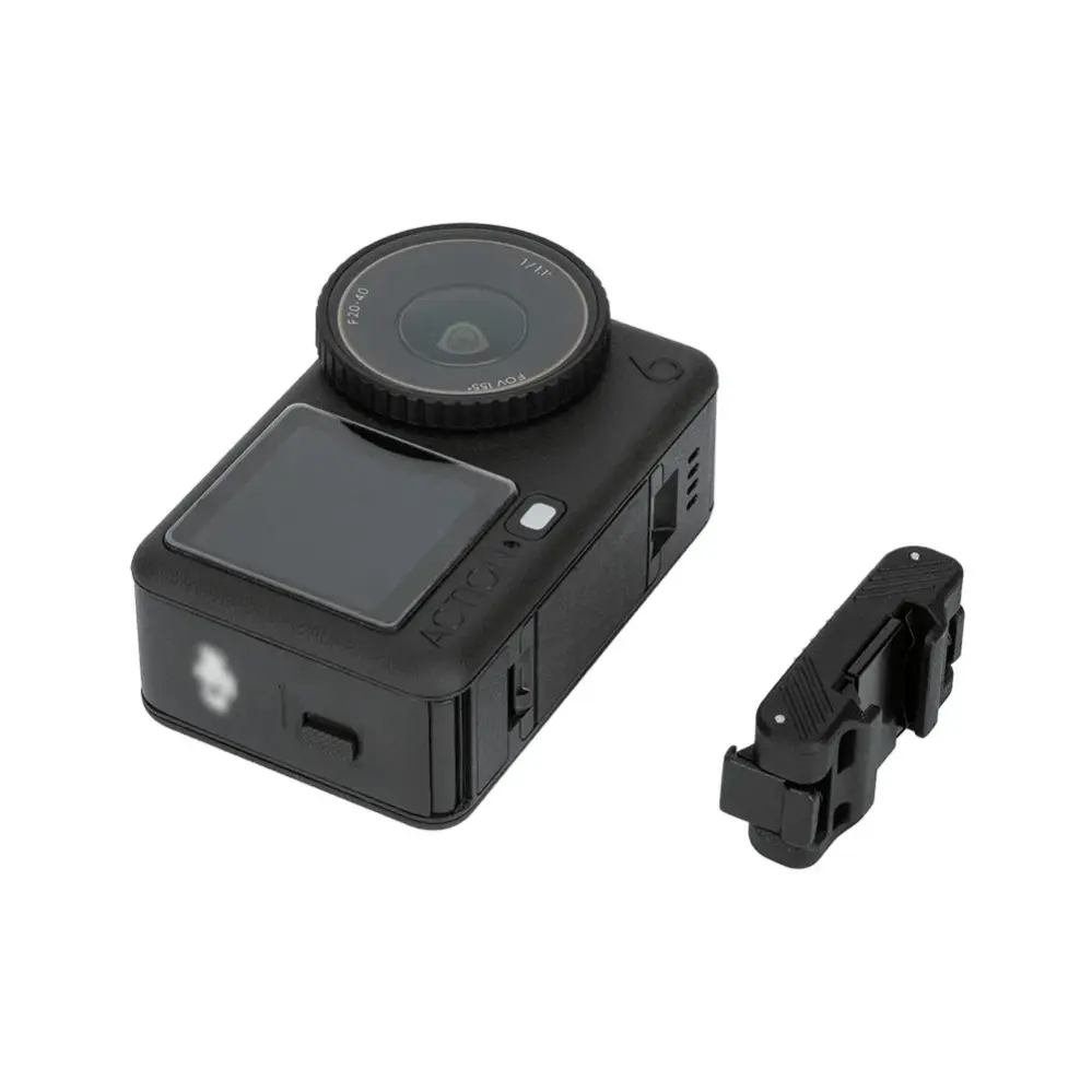  JJC Magnetisk hurtigfeste med blitssko for Osmo Action 5 Pro, 4, 3 & Osmo 360 Rask levering fra Sverige.