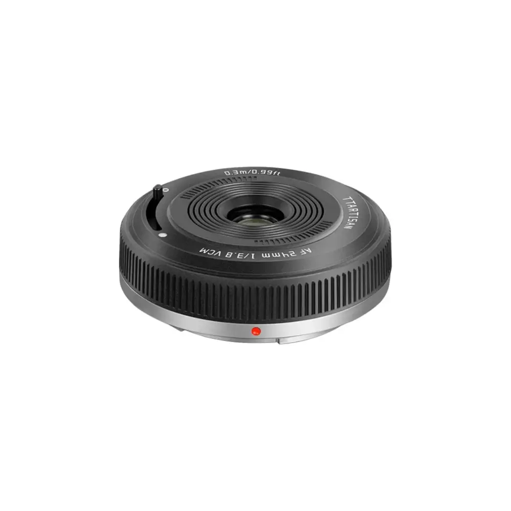  TTArtisan AF 24mm f/3.8 Mini for Sony E fullformat Rask levering fra Sverige.