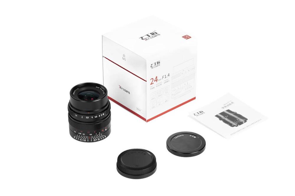 7Artisans 7Artisans 24mm f/1.4 objektiv APS-C for Canon EOS R