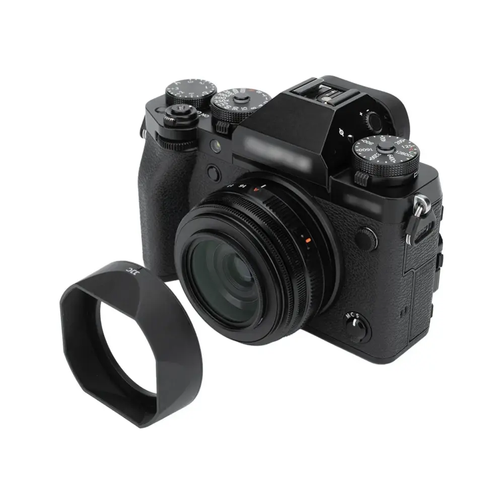 JJC Solblender for Fujifilm Fujinon XF 23mm f/2.8 R WR & XF 27mm f/2.8 Rask levering fra Sverige.