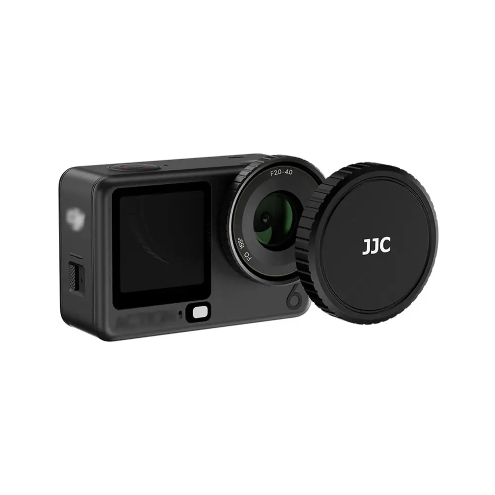  JJC LC-DOA6A objektivdeksel for DJI Osmo Action 6 glasslinsebeskytter Rask levering fra Sverige.