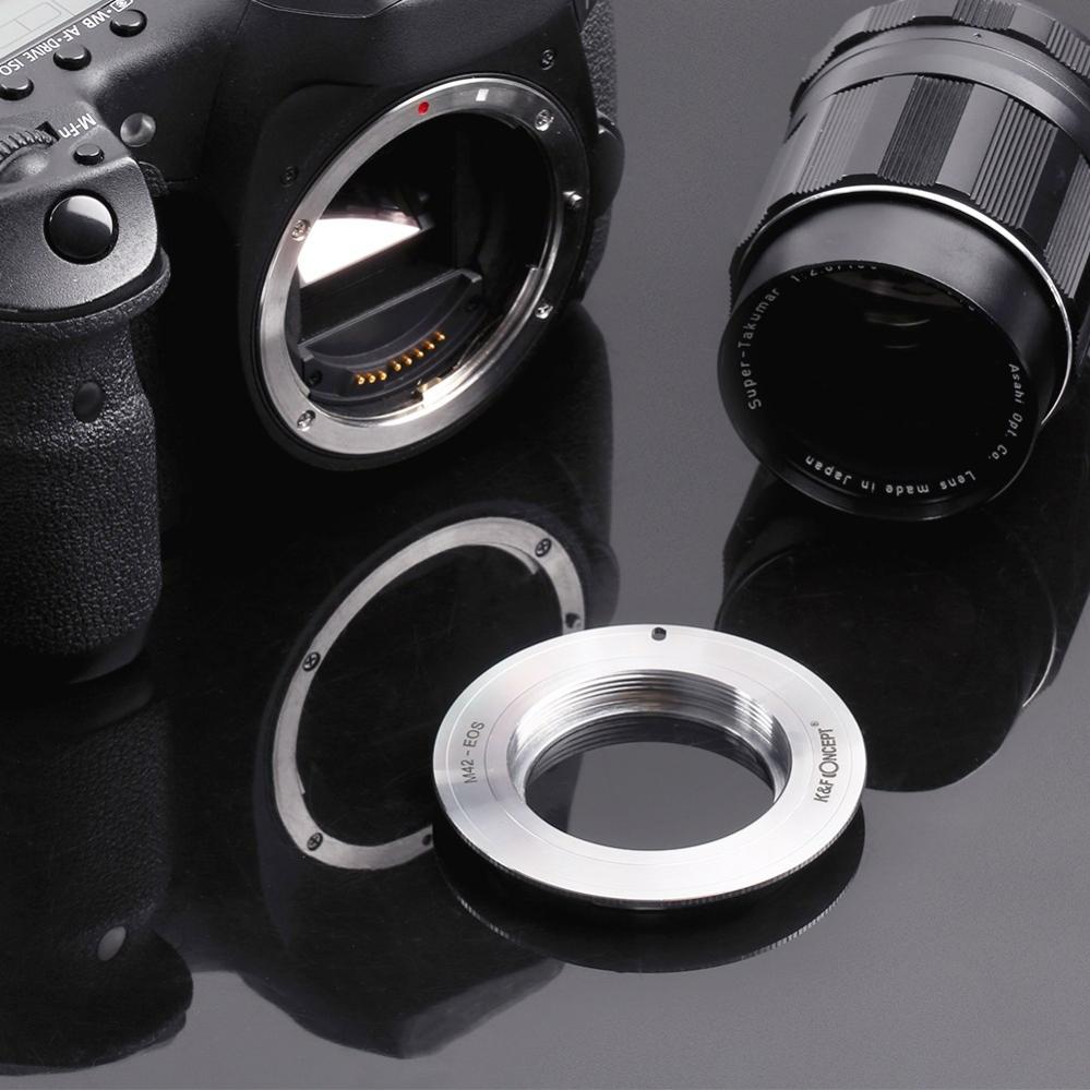 K&F Concept K&F Concept Objektivadapter till M42 objektiv for Canon EOS kamerahus