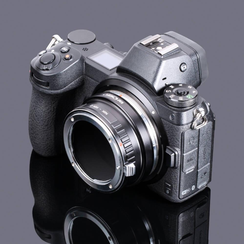K&F Concept K&F Concept Objektivadapter till Nikon F objektiv for Nikon Z kamerahus