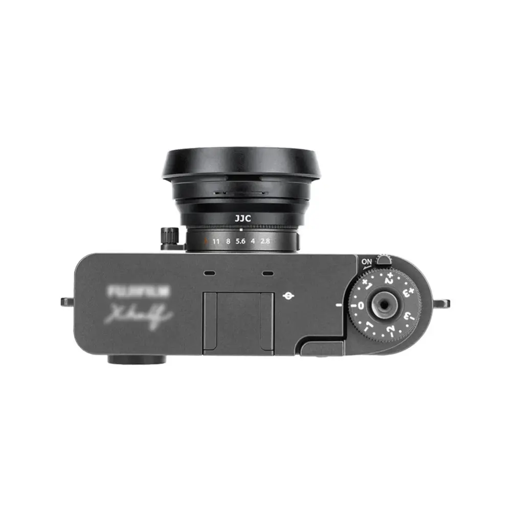 JJC Solblender med adapterring for Fujifilm X half Rask levering fra Sverige.