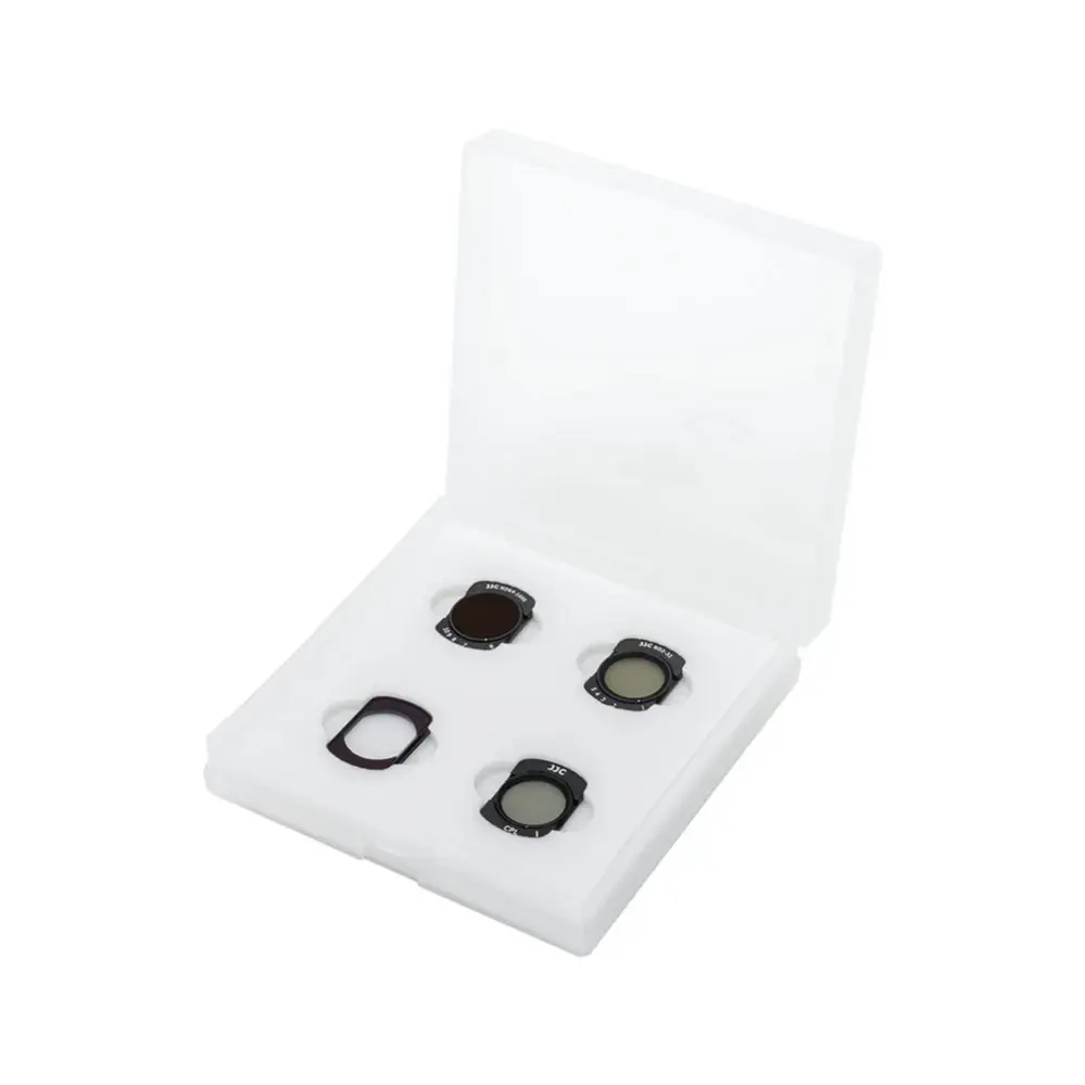  JJC filtersett CPL, ND2-ND32, ND64-ND1000 & Black Mist for DJI Osmo Pocket 4/3 Rask levering fra Sverige.