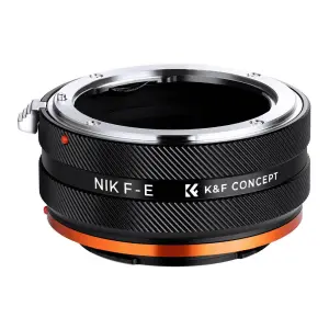 K&F Concept K&F Concept Objektivadapter Pro IV till NIkon F objektiv for Sony E