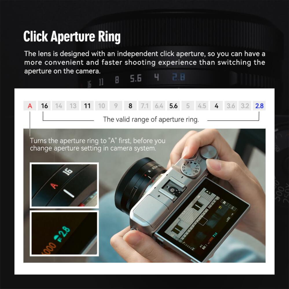  TTArtisan AF 27mm f/2.8 APS-C objektiv for Fujifilm X Rask levering fra Sverige.