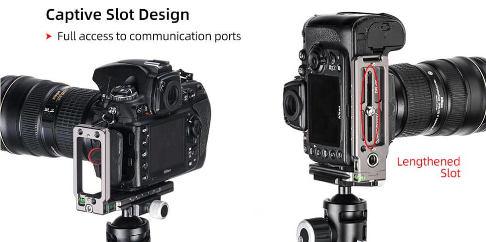 Sunwayfoto Sunwayfoto L-Bracket universal for systemkamera Arca Swiss QD-hull