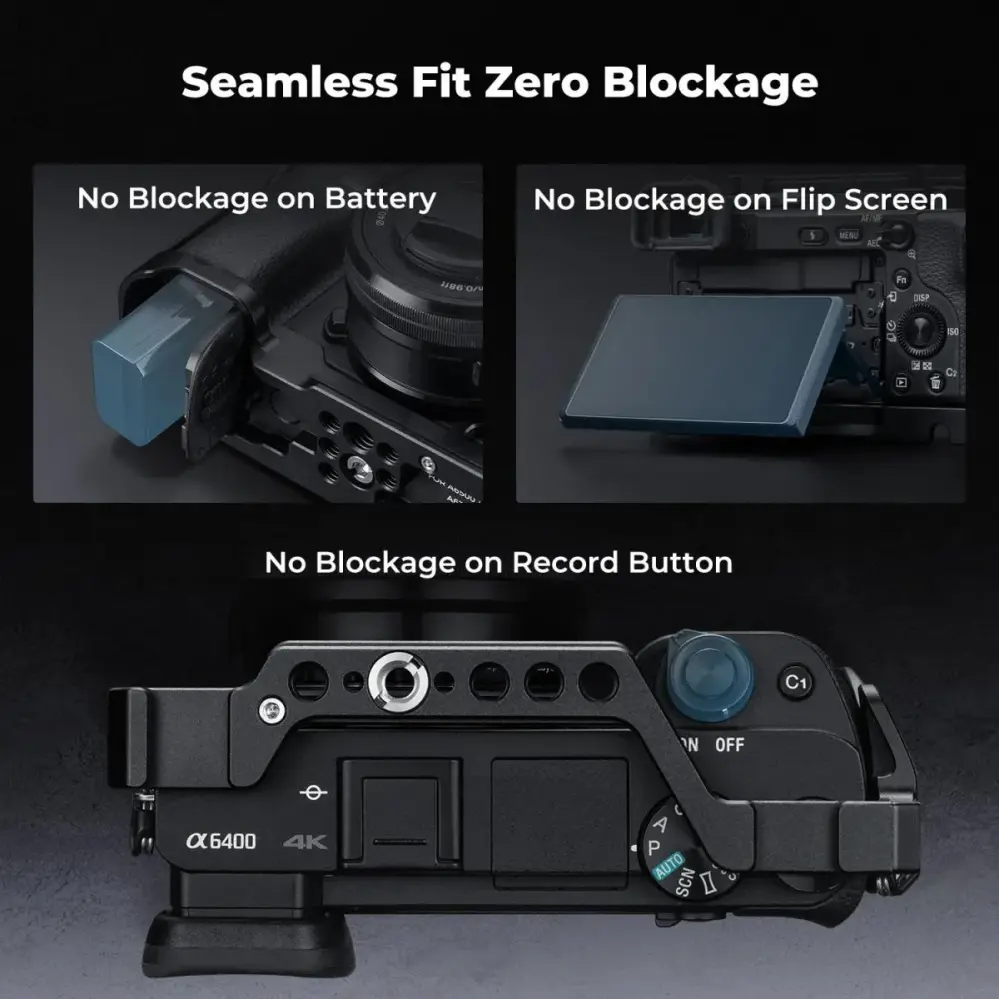  K&F Concept kamerabur for Sony A6000/A6300/A6400/A6500 Rask levering fra Sverige.