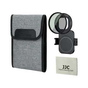  JJC MFS-CPLK Magnetisk Filteradapter & CPL-Filter for iPhone 14/15/16 Rask levering fra Sverige.