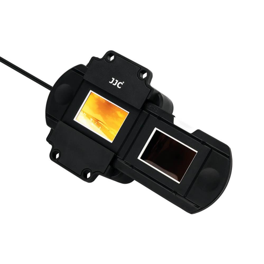  JJC LED-lyssett for kopiering av lysbilder og 135 mm film Rask levering fra Sverige.