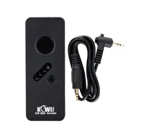  Kiwifotos 2-i-1: IR-fjernkontroll & kabelutløser UR-262P for Pentax CS-205 O-RC1 Rask levering fra Sverige.