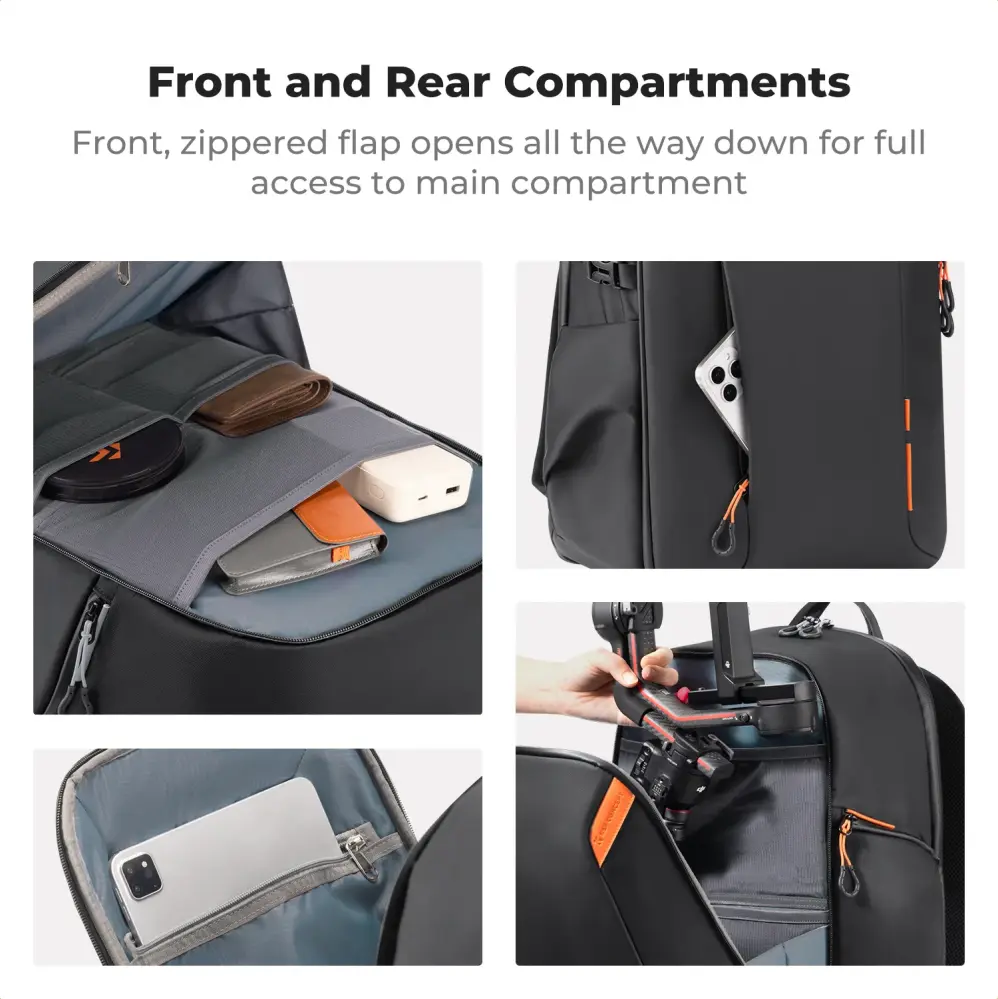  K&F Concept kameraryggsekk 25L – sikker, smart og romslig for fotoreiser Rask levering fra Sverige.