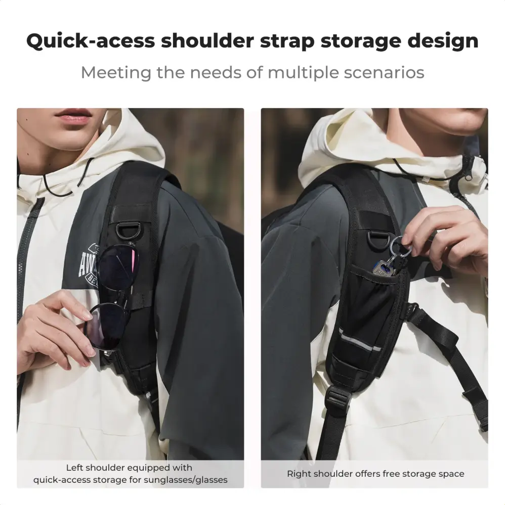  K&F Concept kameraryggsekk 25L – sikker, smart og romslig for fotoreiser Rask levering fra Sverige.