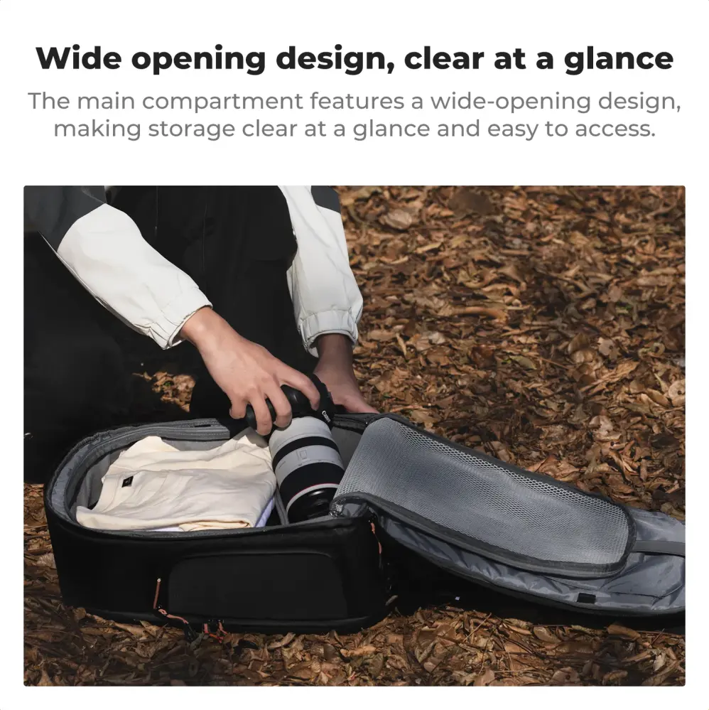  K&F Concept kameraryggsekk 25L – sikker, smart og romslig for fotoreiser Rask levering fra Sverige.