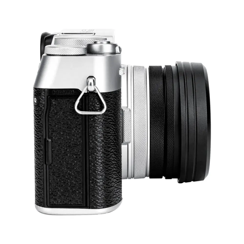  JJC Solblender, adapterring og deksel for Fujifilm X100VI / X100V / X100F Rask levering fra Sverige.