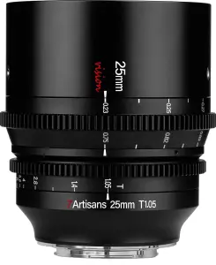 7Artisans 7Artisans 25mm T1.05 Vision Cinema objektiv APS-C for Canon EOS RF