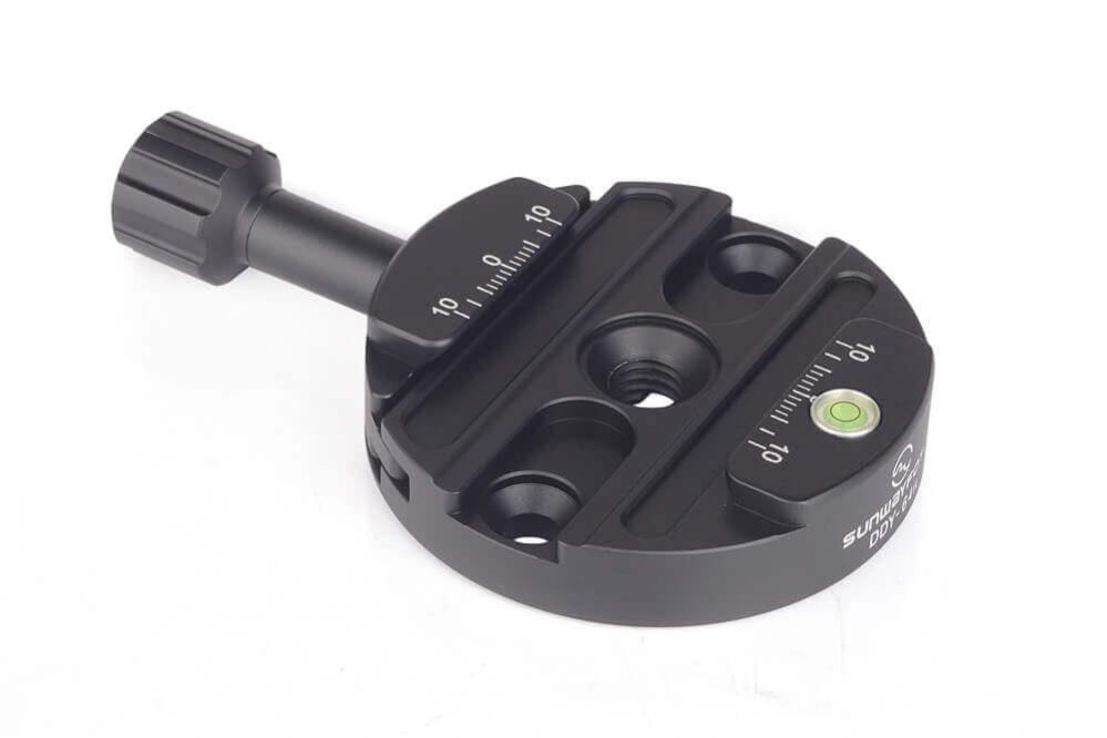  Sunwayfoto DDY-64iL hurtigkoblingsfeste med lang låseratt Rask levering fra Sverige.