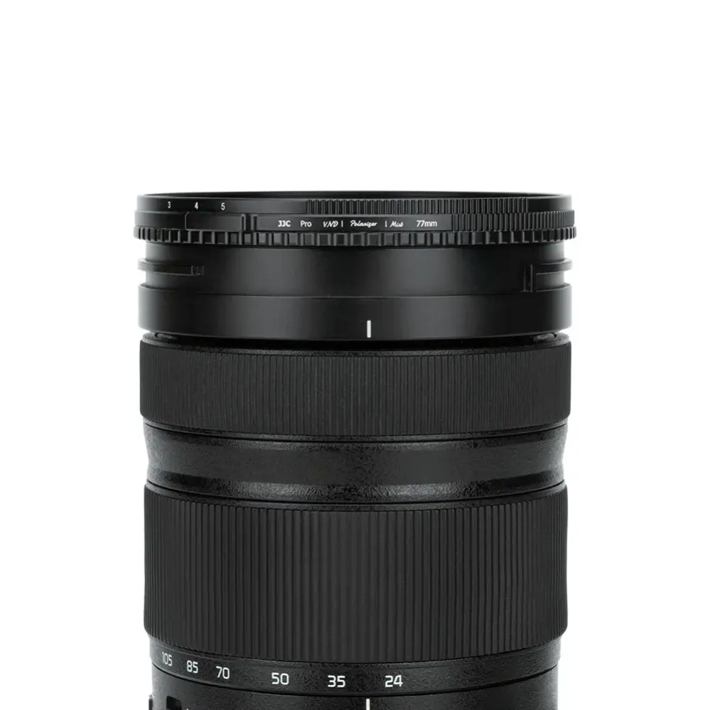  JJC 3-i-1-filter med justerbar ND, CPL og Black Mist 1/4 Rask levering fra Sverige.