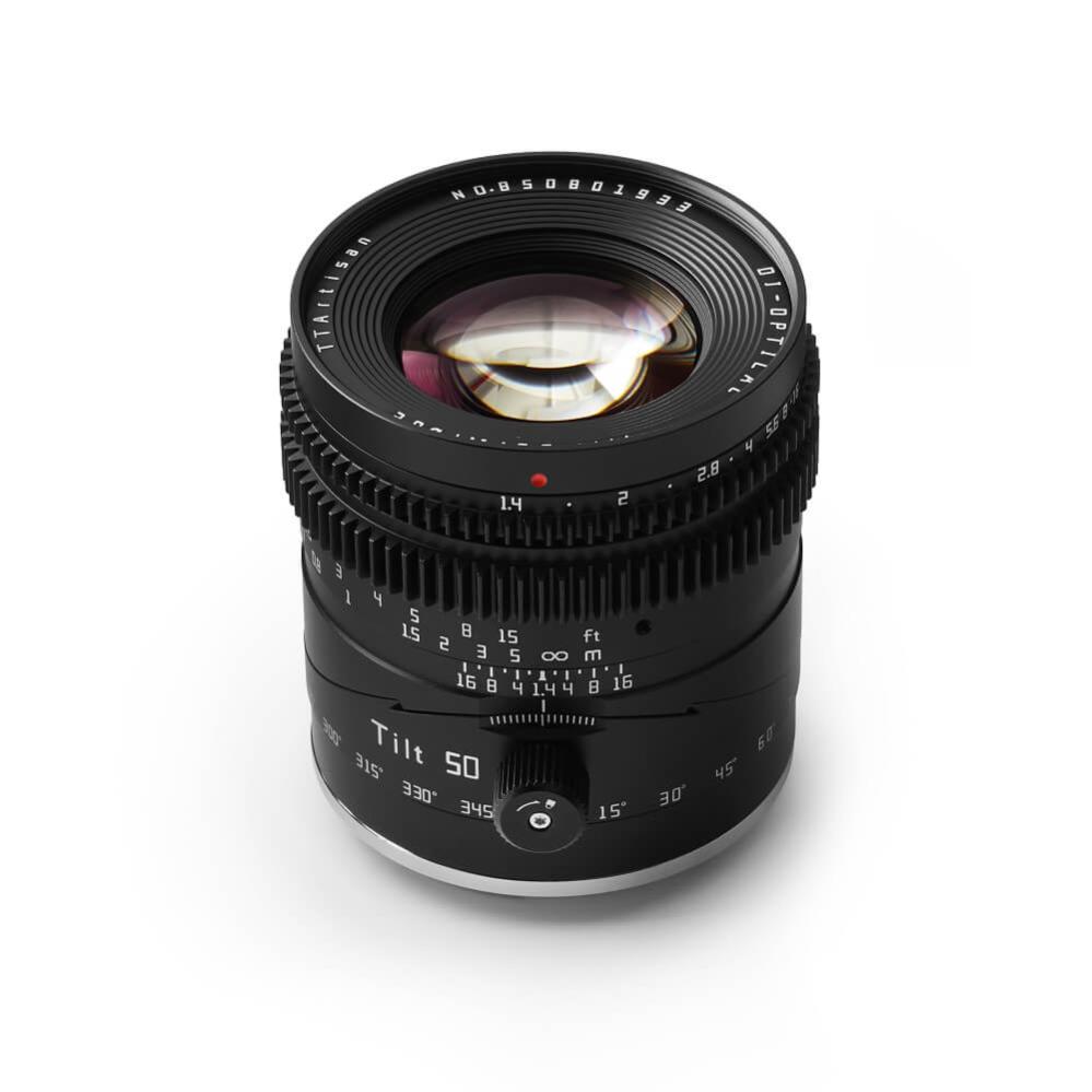 TTArtisan TTArtisan Tilt 50mm f/1.4 objektiv Fullformat for Nikon Z